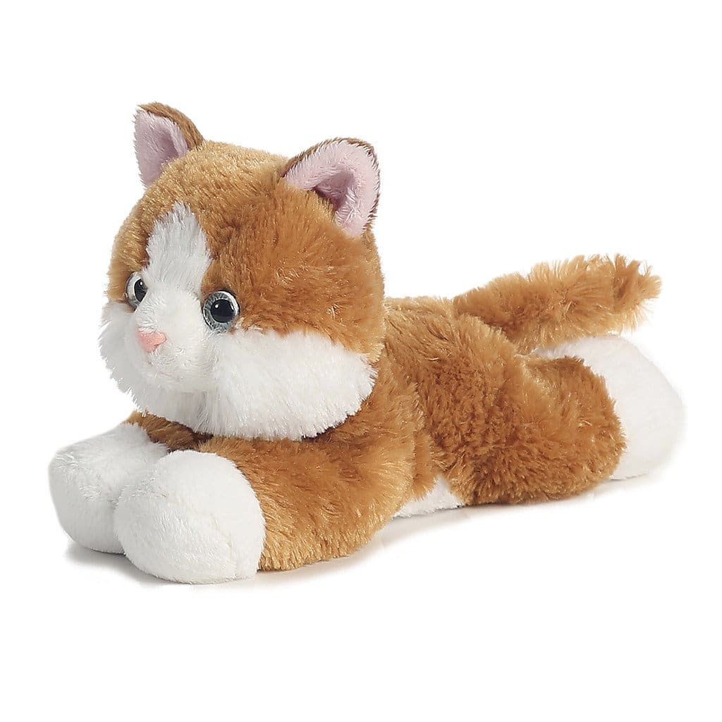 Mini Flopsie Tabby Cat Sunshine 8 by Aurora