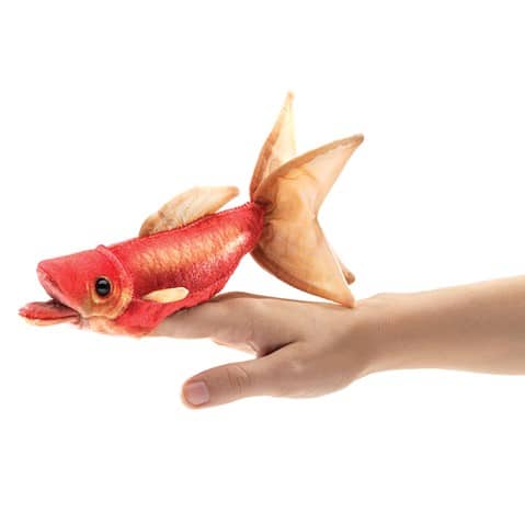Mini Goldfish Puppet by Folkmanis