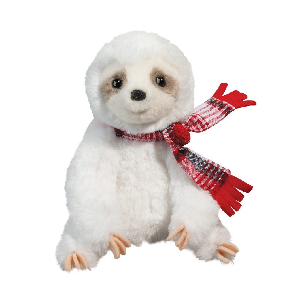 Mini Holiday Tobie Soft White Sloth by Douglas