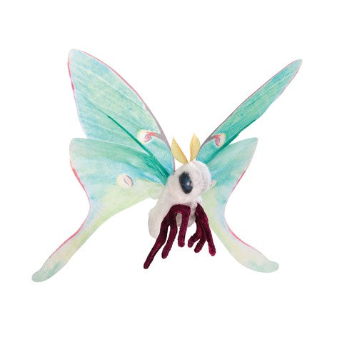 Mini Luna Moth Puppet-by-Folkmanis