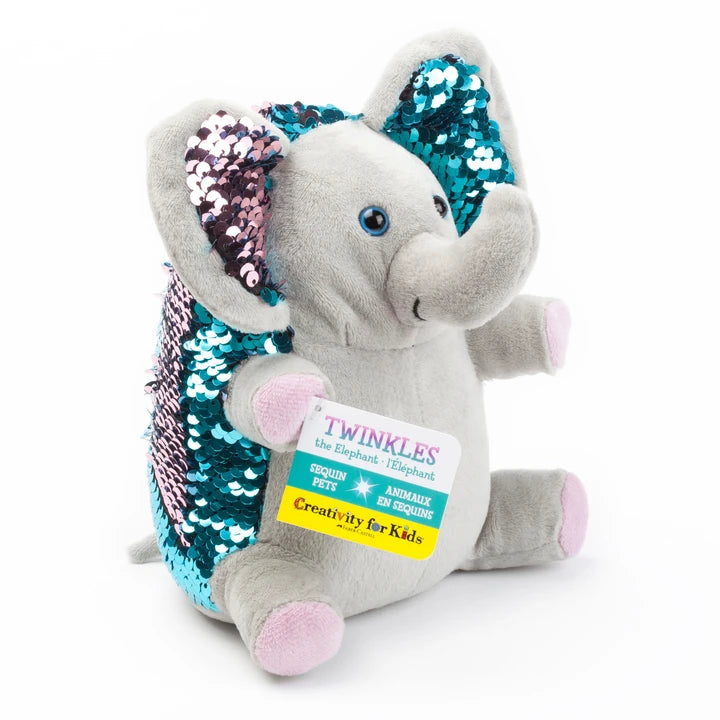 Mini Sequin Pet Twinkles the Elephant by Creativity for Kids