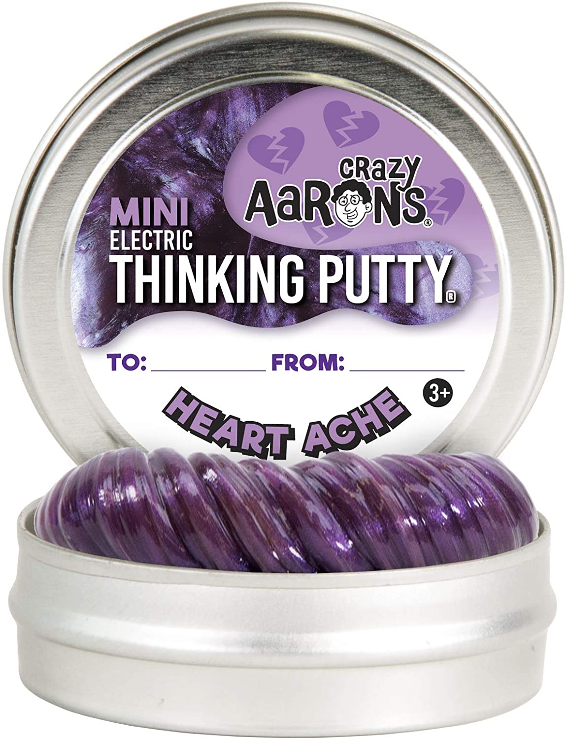 Mini Thinking Putty Tins Valentines Day Series by Crazy Aarons 1
