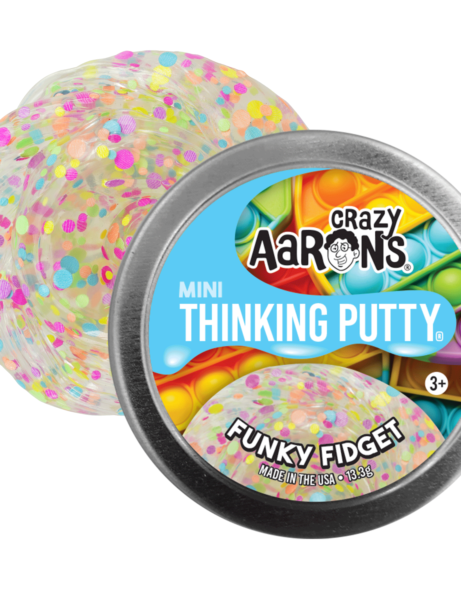 Mini Thinking Putty Tins – Trend Series by Crazy Aarons Putty World 12