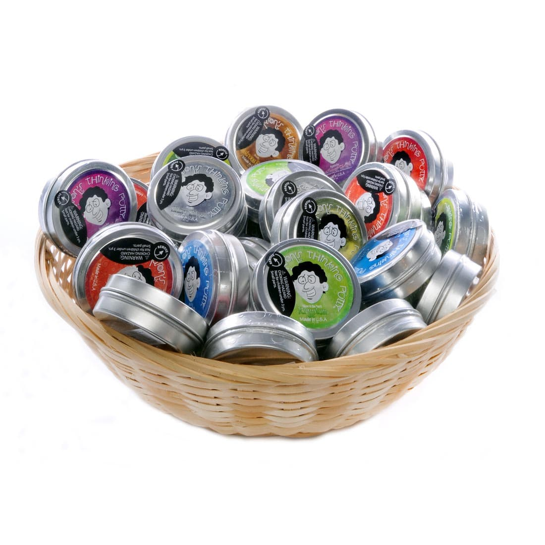 Mini Thinking Putty Tins – Trend Series by Crazy Aarons Putty World