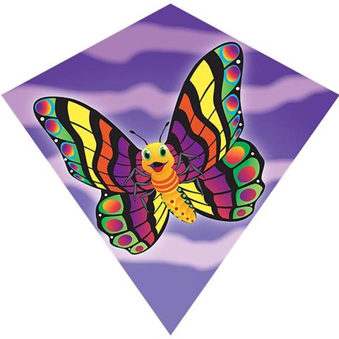 MiniDiamond Butterfly Nylon Kite by Brainstorm