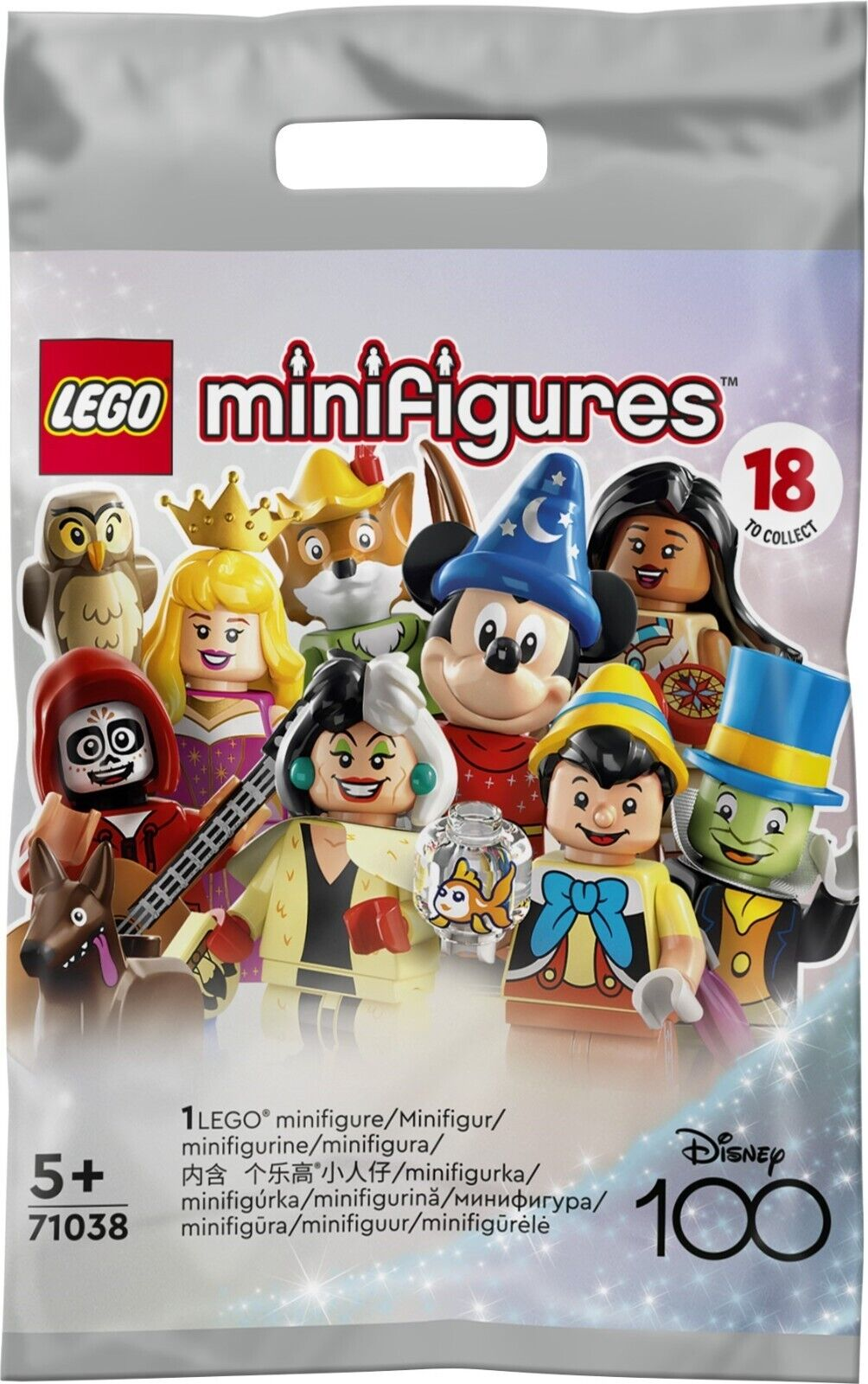 Minifigures Disney 100 Series-by-Lego