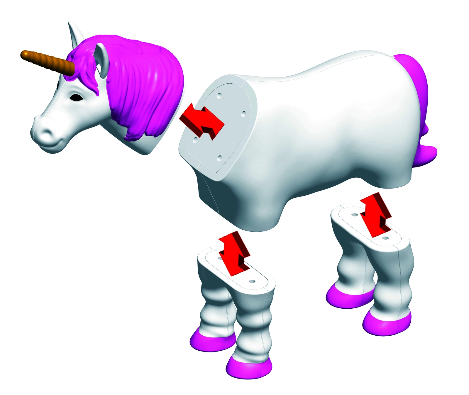 Mix Or Match Mythical Kingdom Animals 2 by Popular Playthings 4