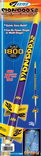 Mongoose Intermediate Rocket by Estes