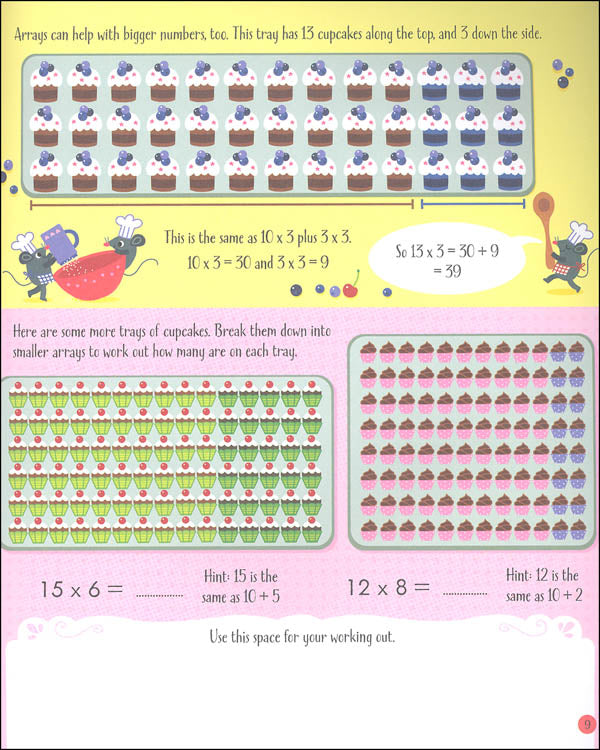 Multiplying and Dividing Activity Book by Usborne 2