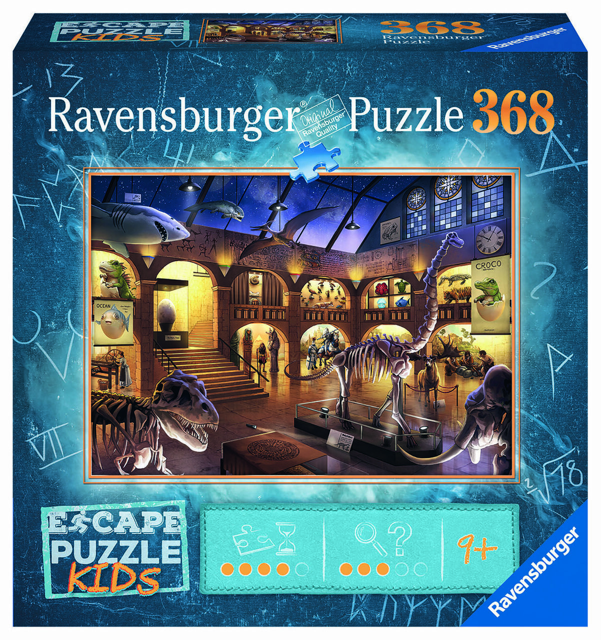Museum Mysteries Kids 368pc Escape Puzzle by Ravensburger