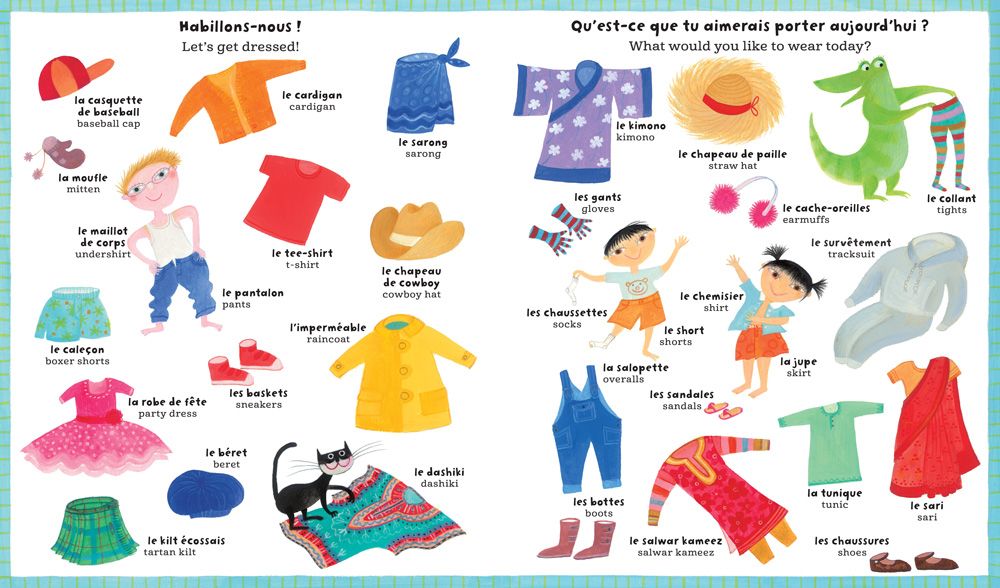 My Big Barefoot Book of French English Words by Barefoot Books 1