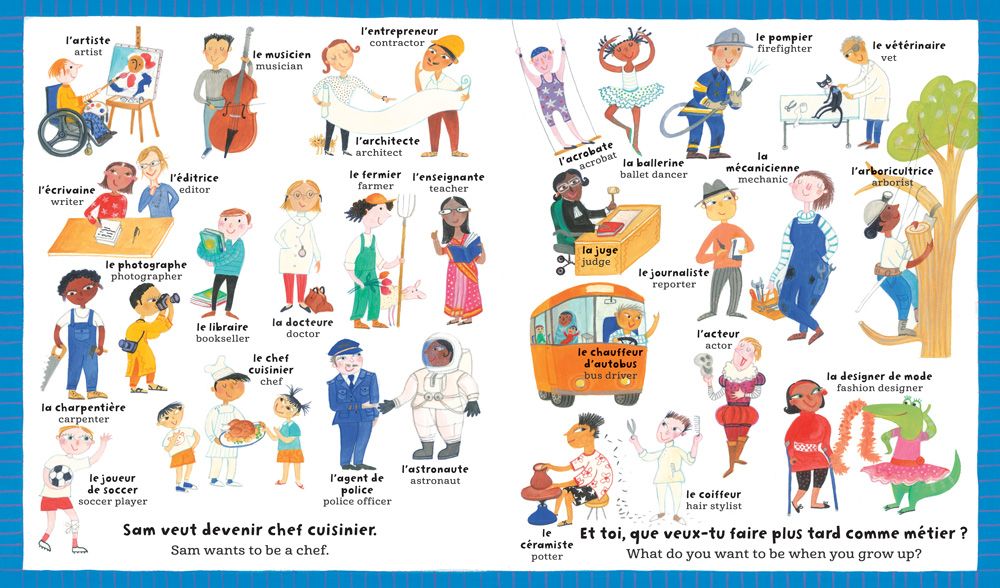 My Big Barefoot Book of French English Words by Barefoot Books 2