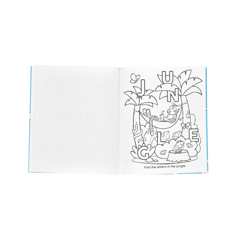 My First ABC Amazing Animals Coloring Book by Ooly 2