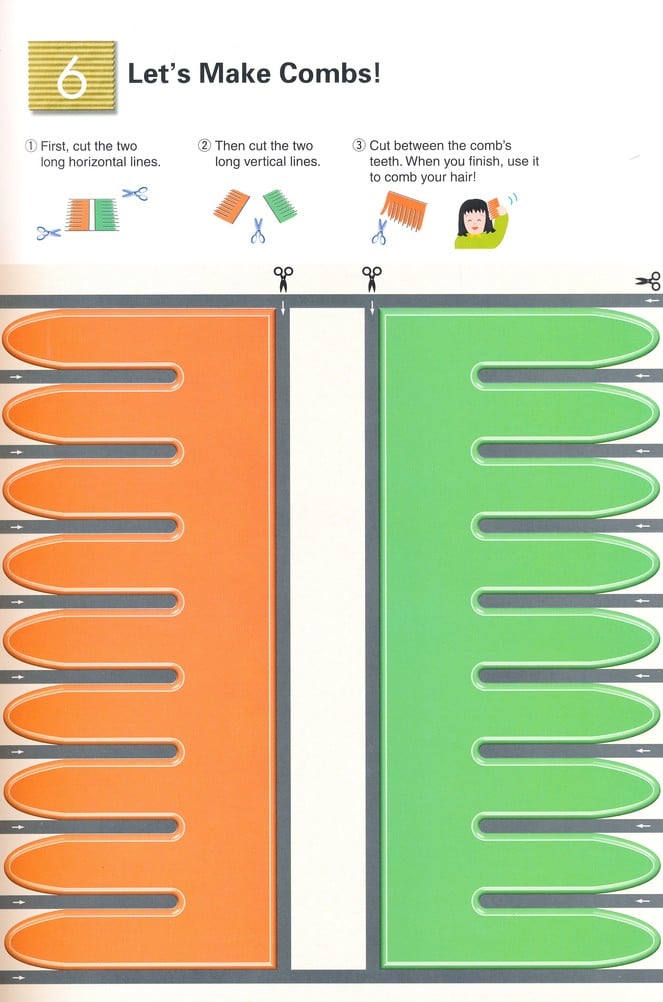 My First Book of Cutting by Kumon 4