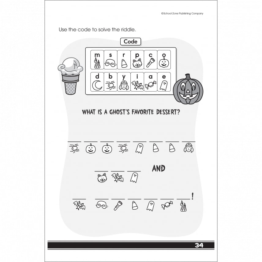 My First Codes and Puzzles by School Zone 4