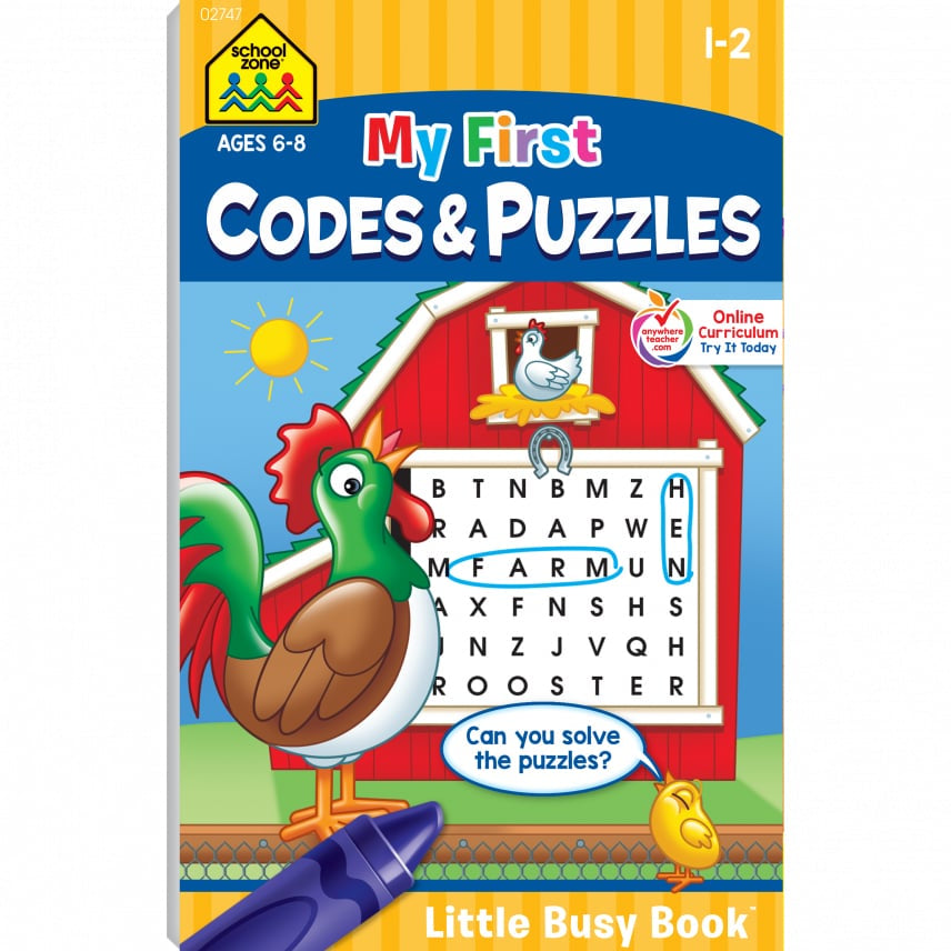 My First Codes and Puzzles by School Zone