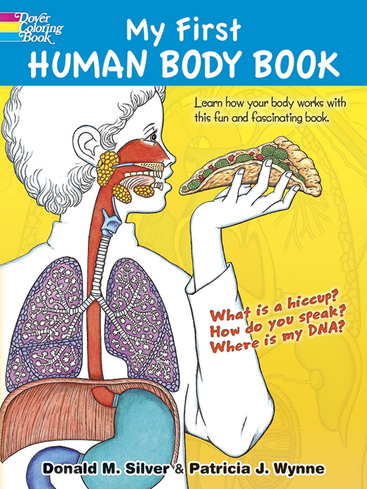 My First Human Body Book Coloring Book by Dover Publications