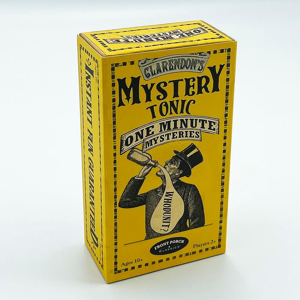Mystery Tonic Vintage One Minute Mystery Card Game-by-University Games
