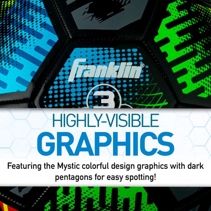 Mystic Competition Soccer Ball Size by Franklin 2