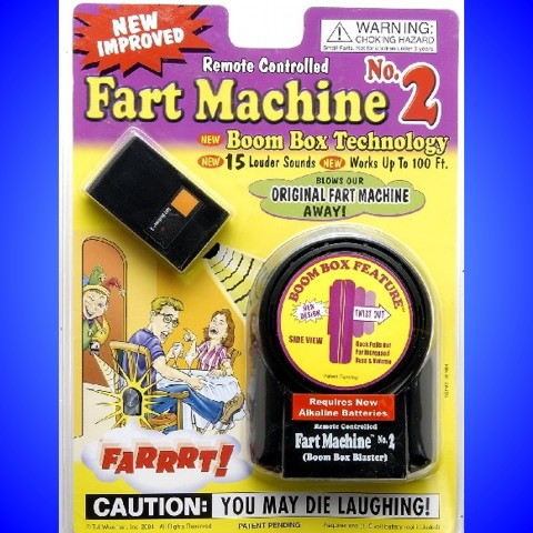 Remote Controlled Fart Machine by Trickmaster