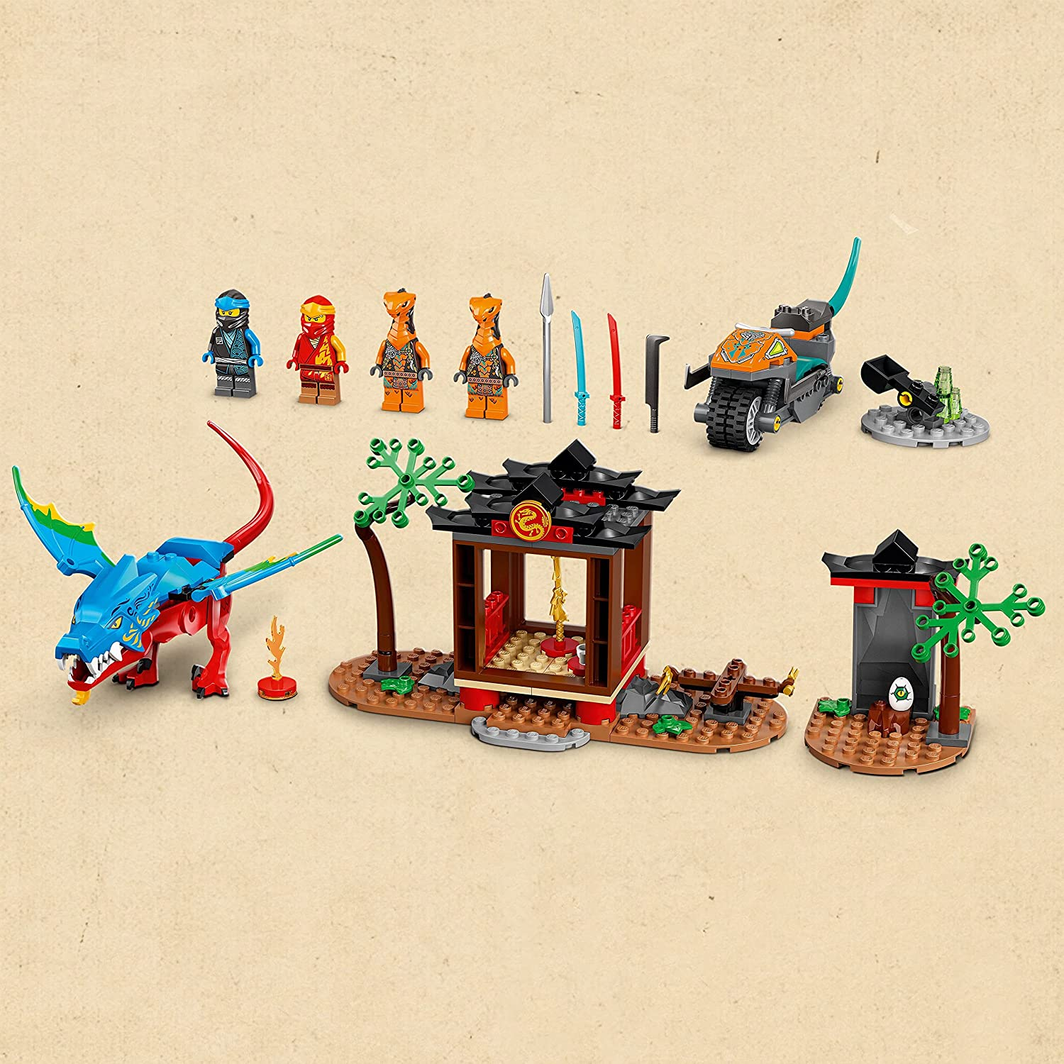 NInjago Ninja Dragon Temple by Lego 4