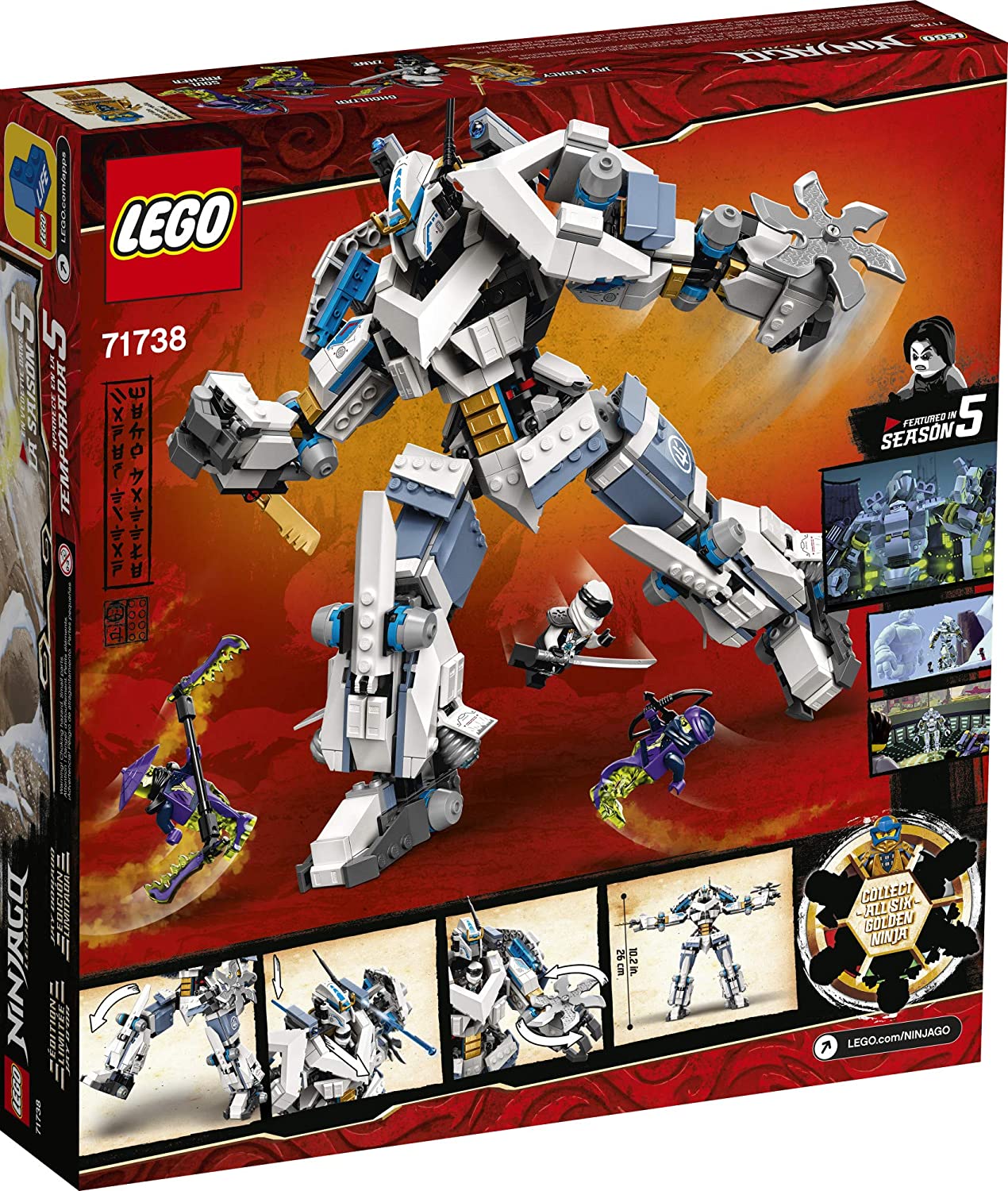 NInjago Zanes Titan Mech Battle by Lego 1