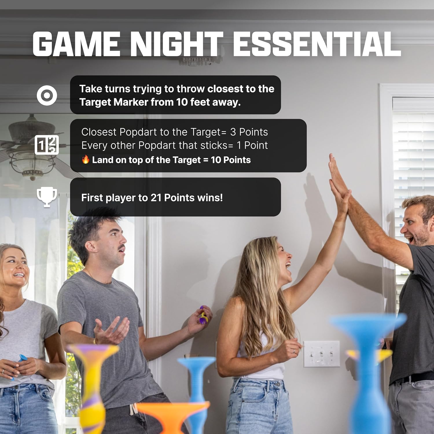 Popdarts Pro Pac (Red & Black) by Popdarts