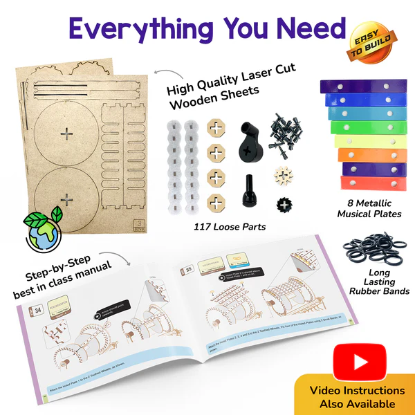 Smartivity Mechanical Music Machine by Smartivity
