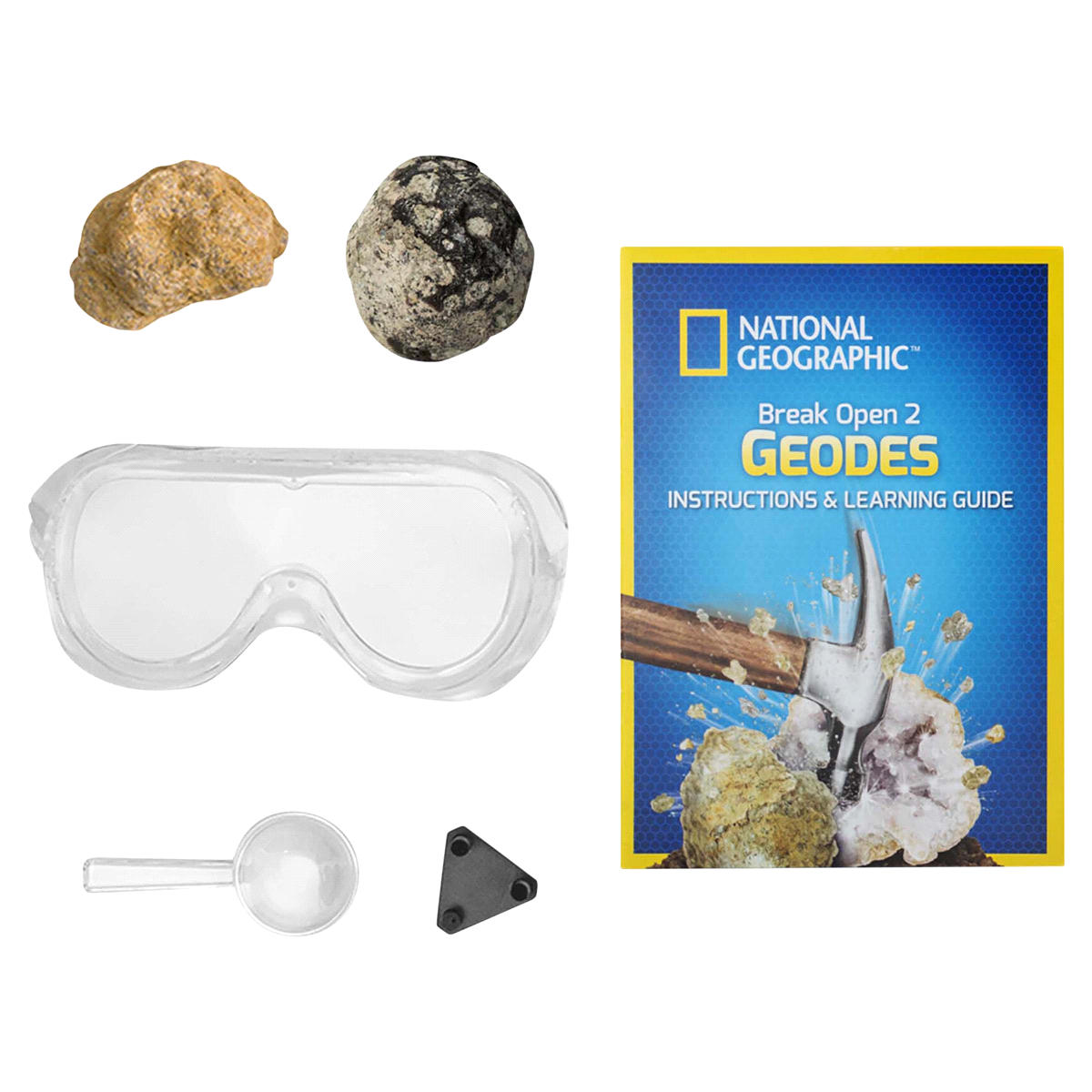 National Geographic Geode Kit 2 Geodes by Discover With Dr. Cool 2