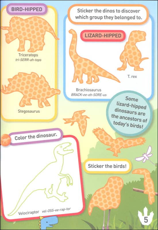 National Geographic Kids Dinos Sticker Activity Book by Penguin Random House 4