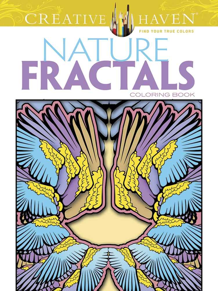 Nature Fractals Coloring Book by Dover Publications