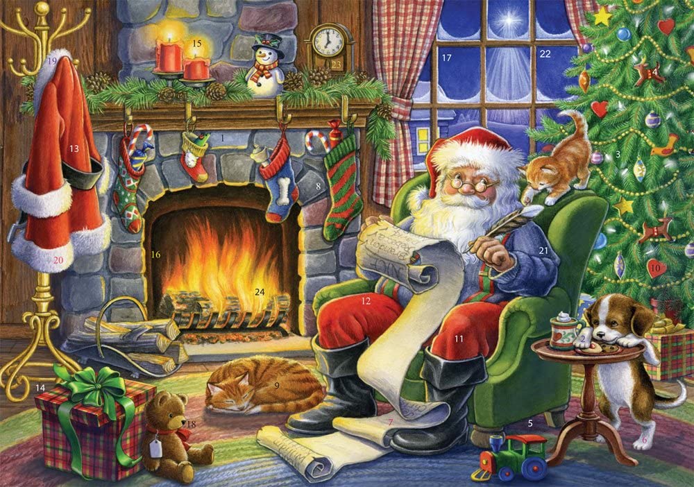 Naughty or Nice Advent Calendar by Vermont Christmas Company