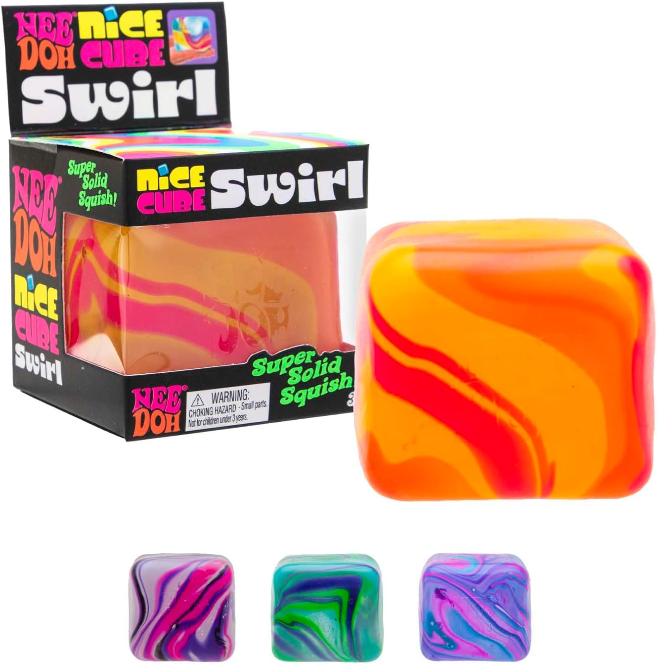 NeeDoh Nice Cube Swirl – A2Z Science & Toys