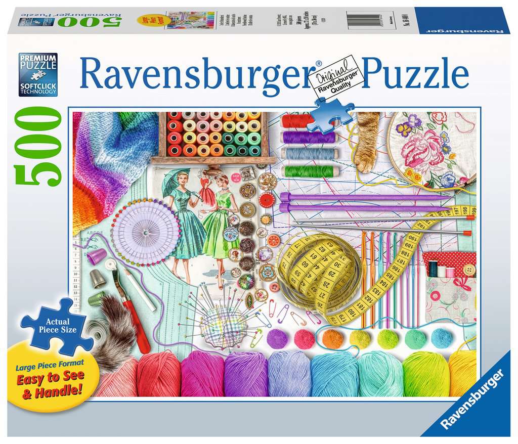Needlework Station Puzzle by Ravensburger