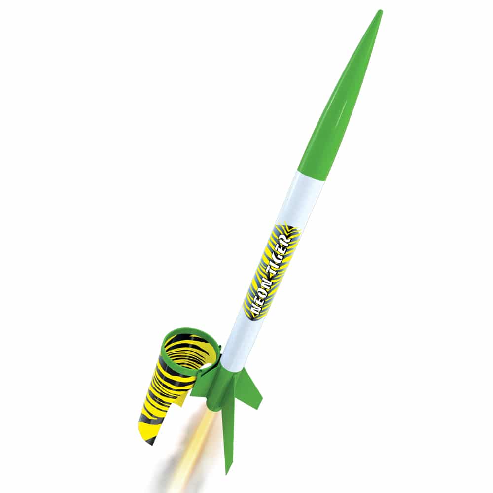 Neon Tiger Beginner Rocket by Estes 1