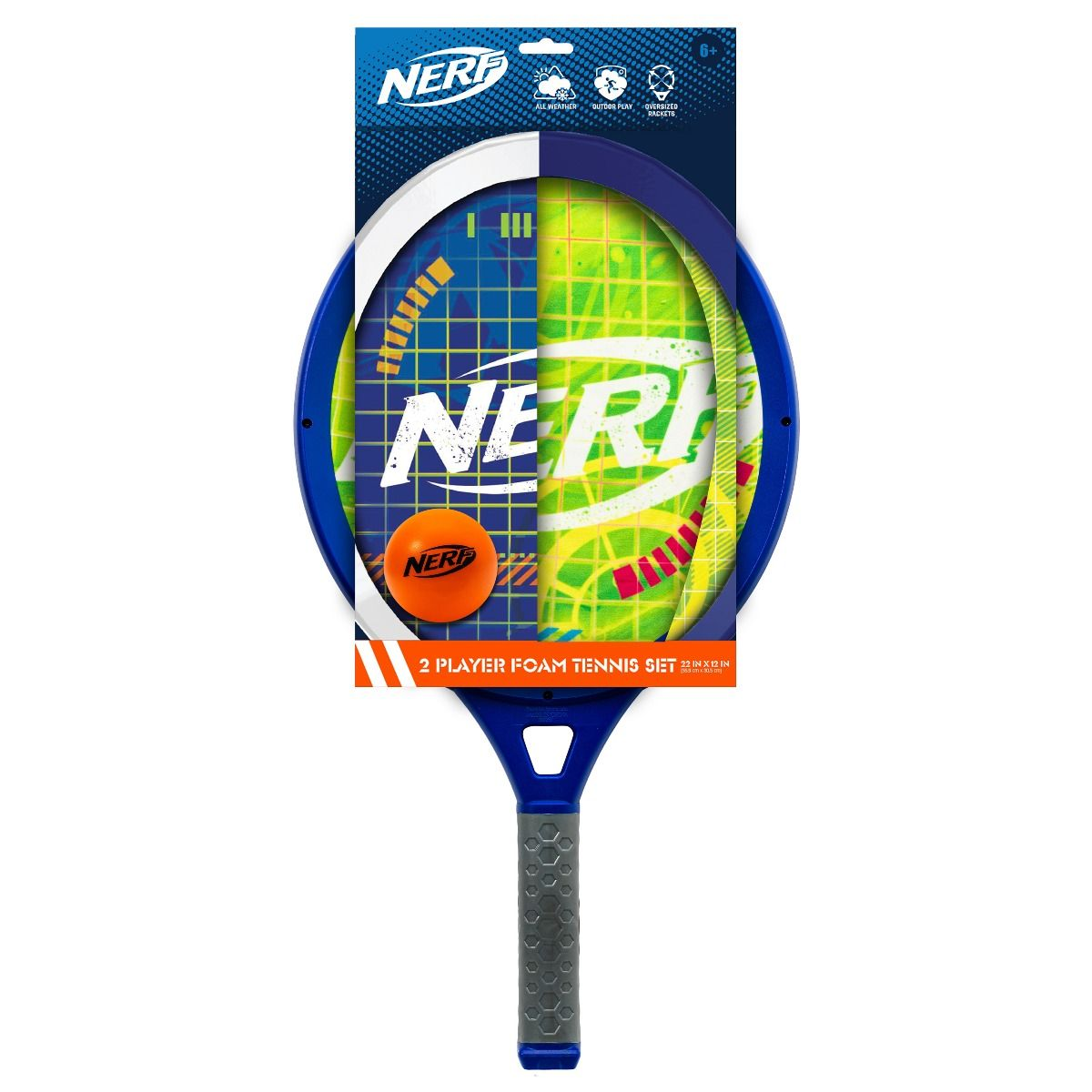 Nerf Two Player Tennis Set by Franklin 3