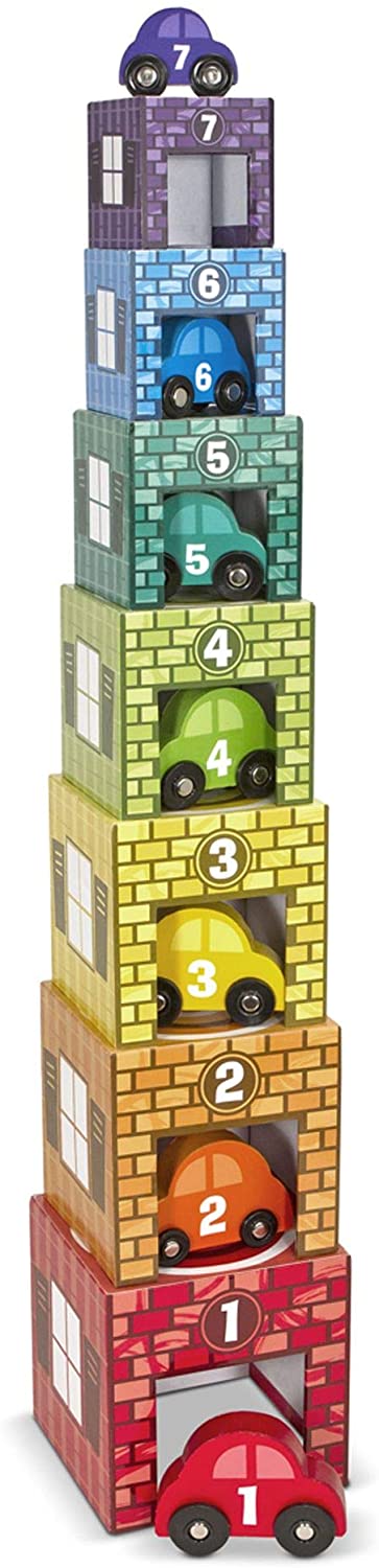 Nesting Sorting Garages Cars by Melissa Doug 2