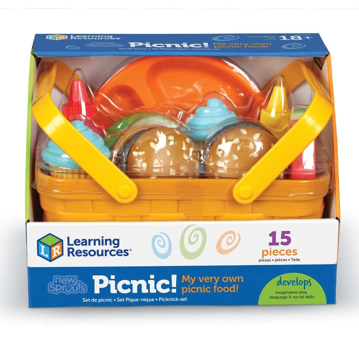 New Sprouts Picnic Basket by Learning Resources
