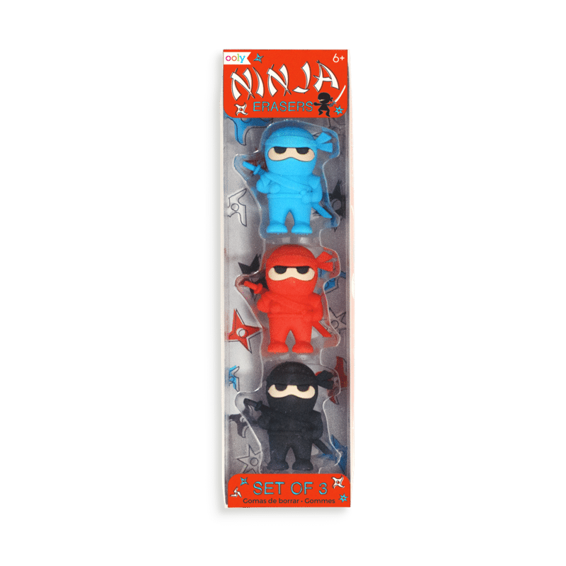 Ninja Erasers by Ooly 1