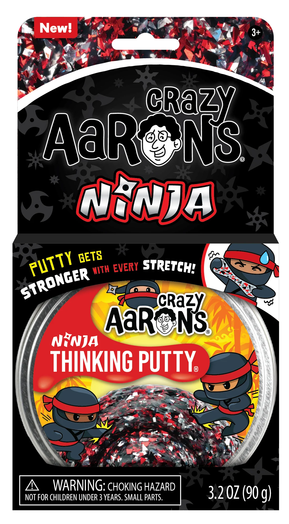 Ninja Thinking Putty - Angry Putty Series-by-Crazy Aaron's Putty World