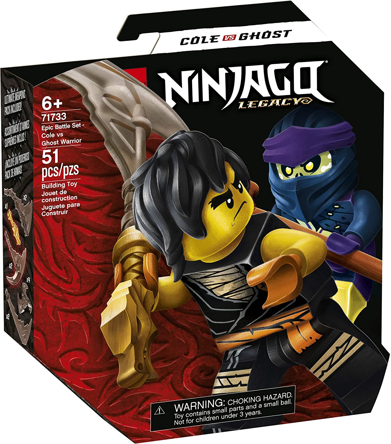 Ninjago Epic Battle Set Cole vs. Ghost Warrior by Lego