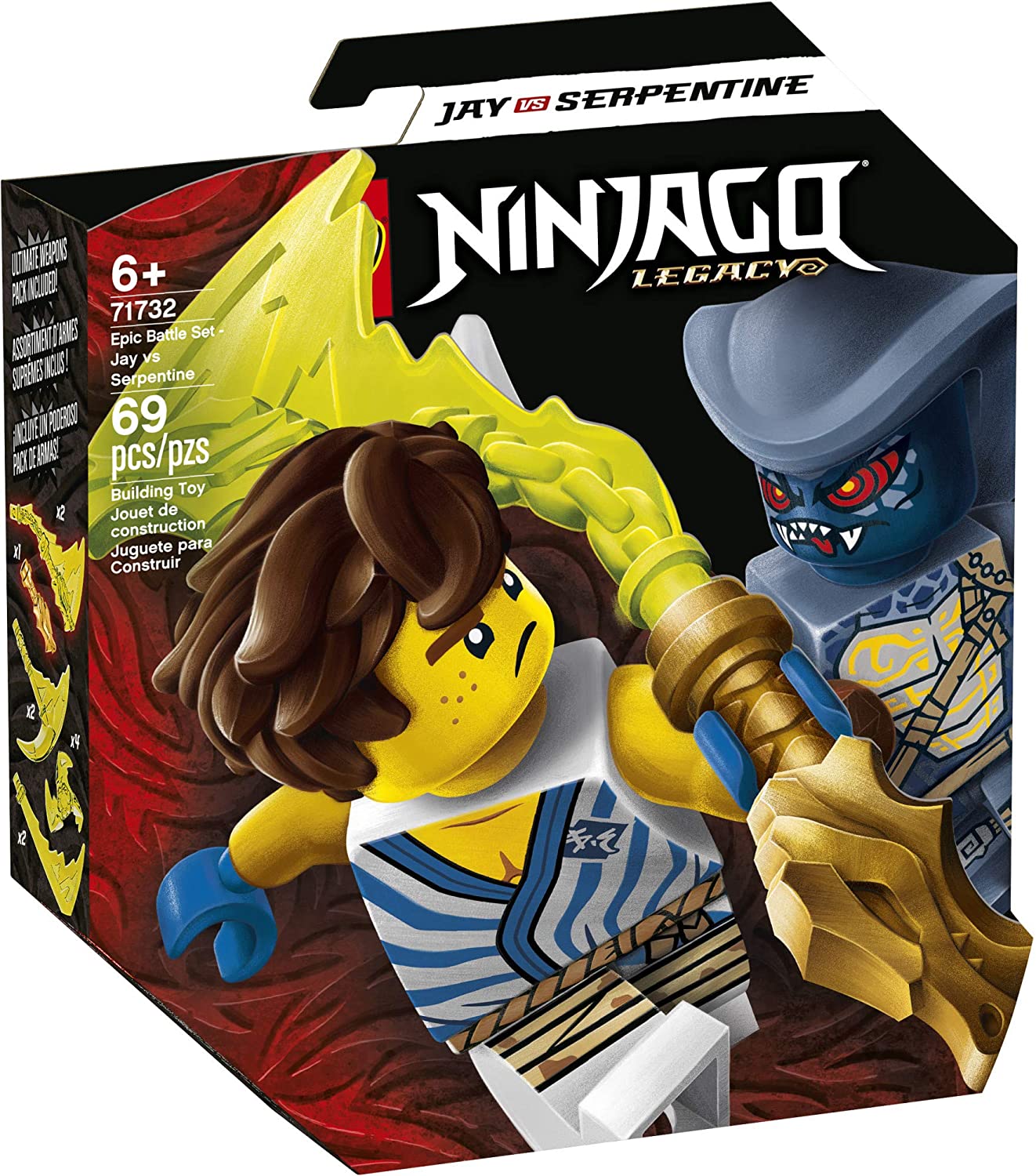 Ninjago Epic Battle Set Jay vs. Serpentine by Lego