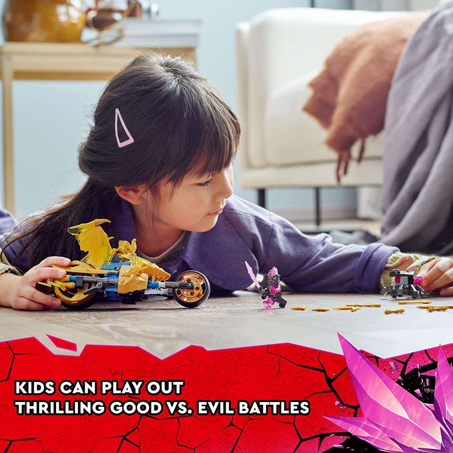 Ninjago Jays Golden Dragon Motorbike by Lego 2