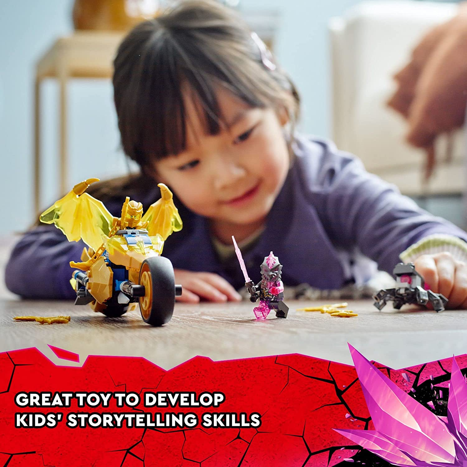 Ninjago Jays Golden Dragon Motorbike by Lego 3