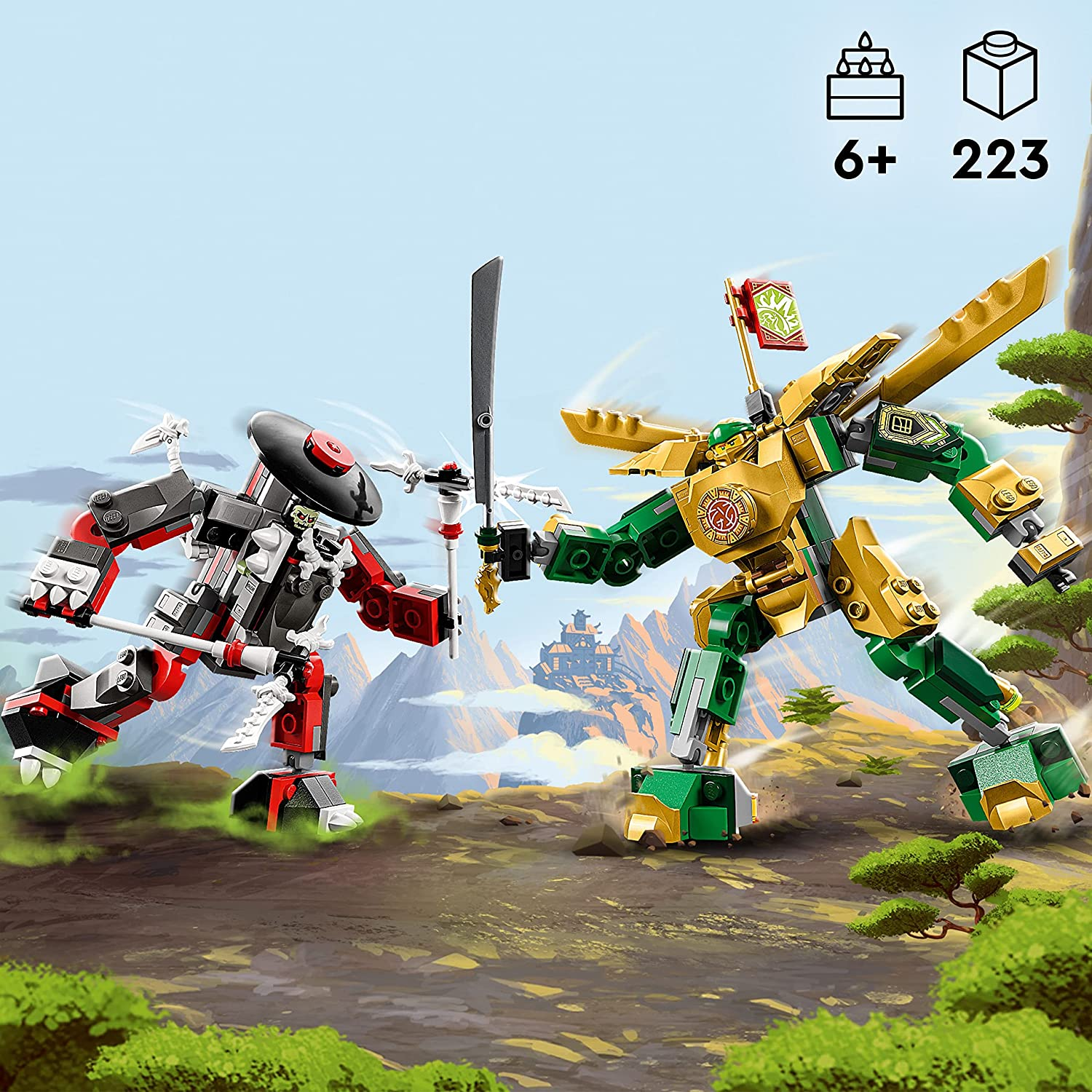 Ninjago Lloyds Mech Battle EVO by Lego 1