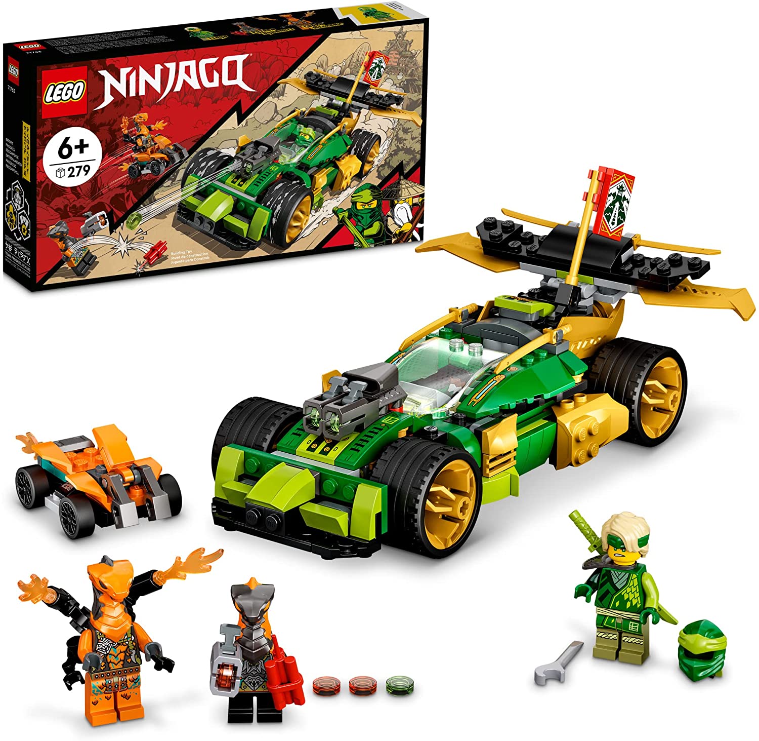 Ninjago Llyods Race Car Evo by Lego