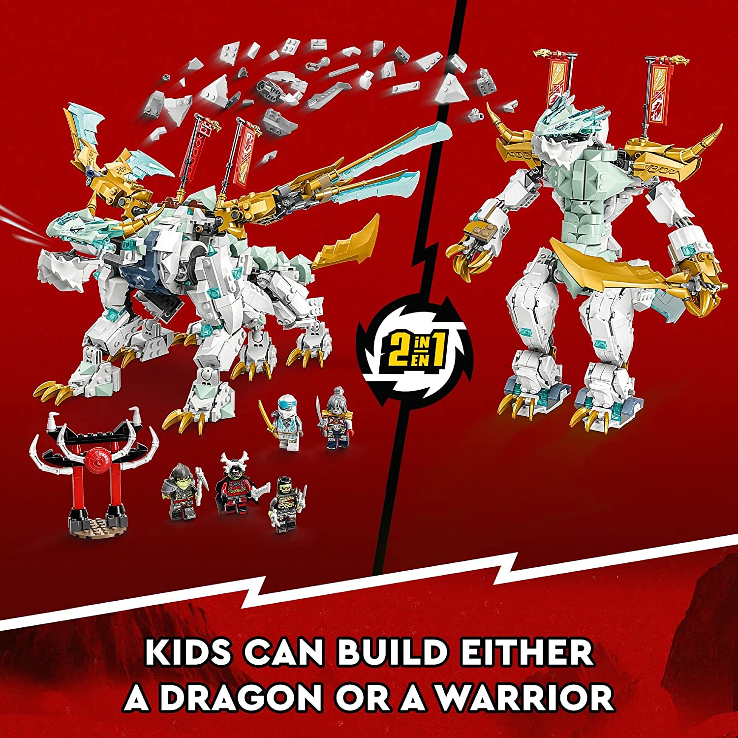 Ninjago Zanes Ice Dragon Creature by Lego 2