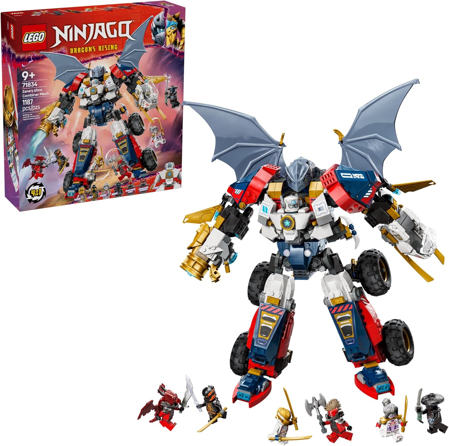 Ninjago Zane's Ultra Combiner Mech – A2Z Science & Toys