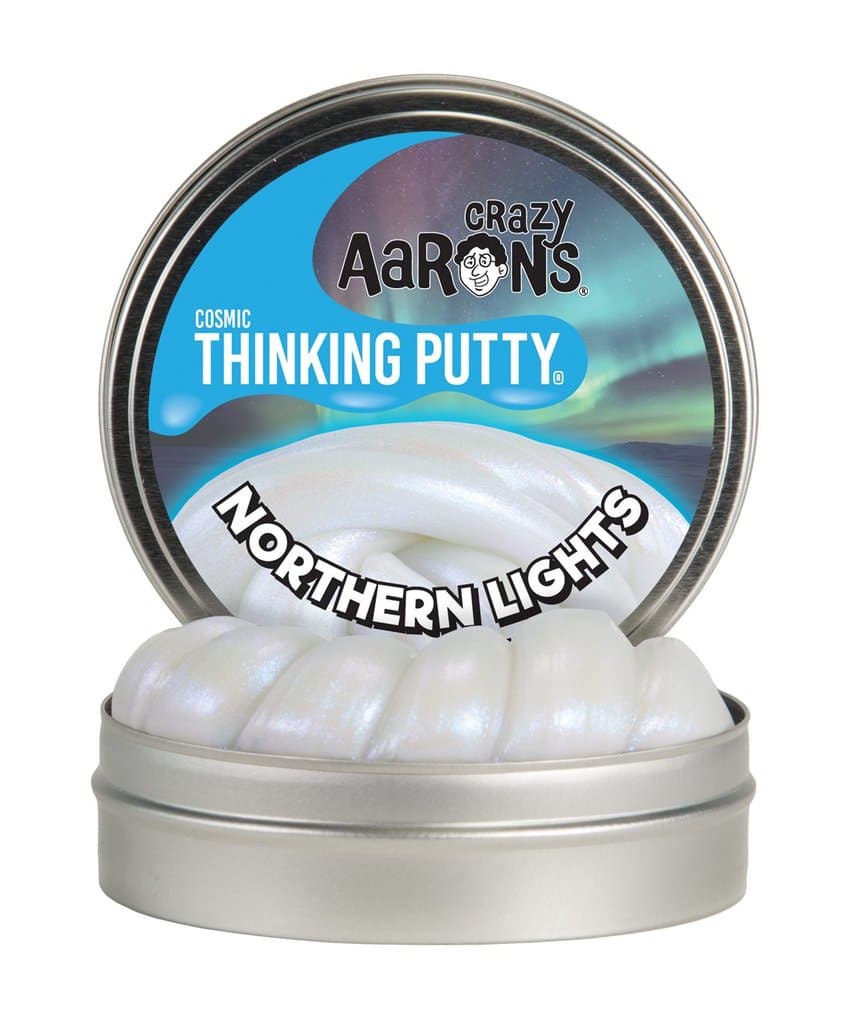 Northern Lights Thinking Putty Cosmic Glows by Crazy Aarons