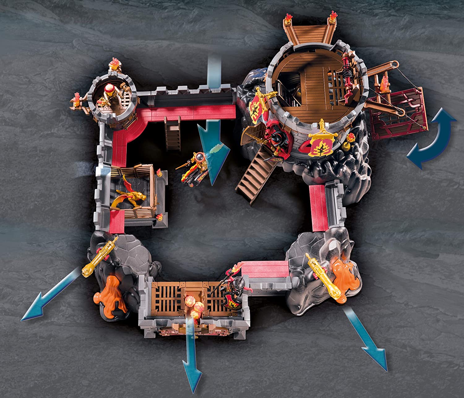 Novelmore Burnham Raiders Fortress by Playmobil 3